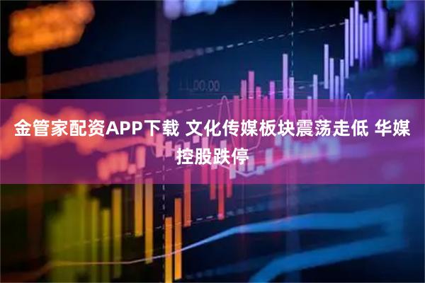 金管家配资APP下载 文化传媒板块震荡走低 华媒控股跌停