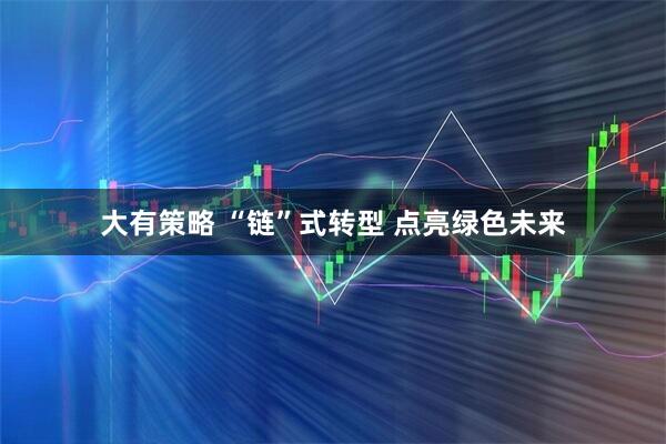 大有策略 “链”式转型 点亮绿色未来